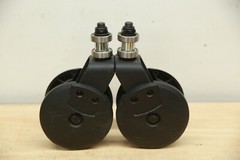 PAIR of Caster Forks for Pride Jazzy EVO613 Power Chairs – 5″ Wheel Tire Bracket