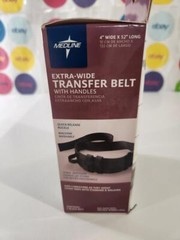 Gait Belt w.Multi Handle Locations,Transfer Walking Belt w. Quick-Release-Buckle
