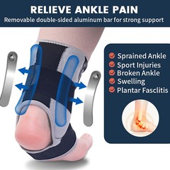 ANKLE BRACE COMPRESSION SUPPORT STABILIZER WRAP LACE UP ✅Sprain PAIN RELIEF FOOT