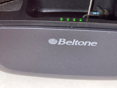 Beltone Amaze Hearing Aids C-1 with Charger Case and Accessories Untested AS-IS