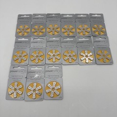(Lot of 15) 6-Pack Power One P10 Hearing Aid Battery EXPIRED 1.45V PR70 Zinc Air