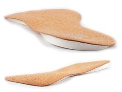 Pedag Correct Plus 129347 orthotic insole, helps with over supination alignment