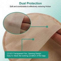 20PCS Urostomy Bags,One-Piece Drainable Pouches with Measure Card for Ileosto…