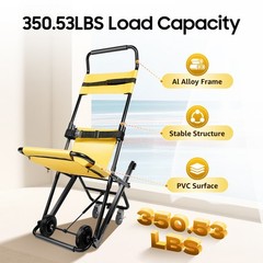 Portable Foldable Stair Lift Chair Elevator Stair Wheelchair Folding Stair Chair