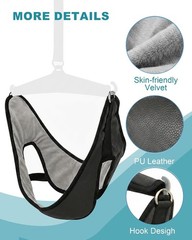 Soft Chin Support Pad – Skin-Friendly Velvet Cushion with Foam Padding, Adjustab
