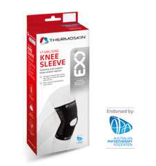 Thermoskin Exo Stabilising Knee Sleeve Extra Large 86110 for Knee Injuries