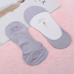 Invisible Boat Socks Women Girls Summer Thin Breathable Cotton Sock Solid Color