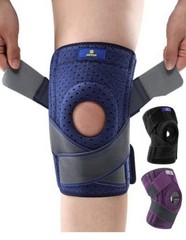ABYON Knee Brace for Men and Women 2x Large (Pack of 1), Blue