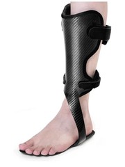 Carbon Fiber AFO Brace Ankle Foot Drop Orthosis Lightweight, LEFT, MEDIUM