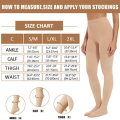 20-30mmHg medias de compresion de compresión para varices Medias Largas