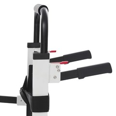 EMS Mobility Transport Chair w/6″ Wheels – No Assembly, 400lbs Aircraft Aluminum