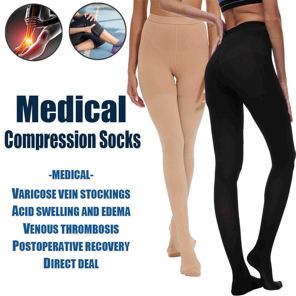 Elastic Pressure Pantyhose Support Compression Leggings Slimming Stockings US