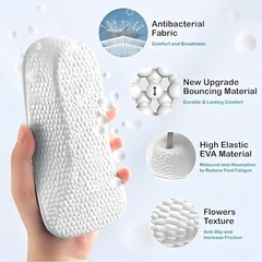 Invisible Height Increase Insoles Heel Lift Taller Shoe Insert Pad for Men Women