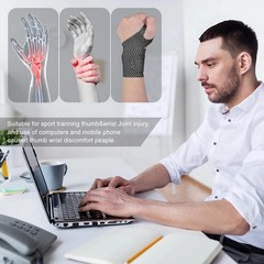 Ultra-Thin Wrist Brace Support for Carpal Tunnel Pain Relief Tendonitis Wraps US