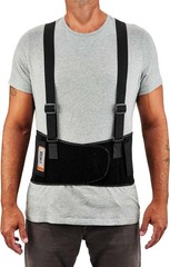 Adjustable XL ProFlex Back Belt – 7.5″ Elastic with Comfortable Adjuster Straps