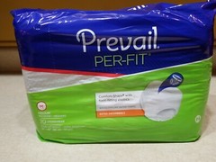 Pack 20 Prevail Extra Absorbency Comfort-Shape Plus MEDIUM Form Fitting PF-512