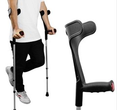 Pepe Forearm Crutches for Adults (X2 Units, Open Cuff), Adult Crutches 9-424