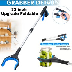 Grabber Tool, Extra Long Grabbers for Elderly Grab It + Magnets & Rotating Head