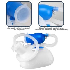 Men Urinal Bottle Portable Toilet Male Pee Bottle Reusable Urine Bottle Colle…