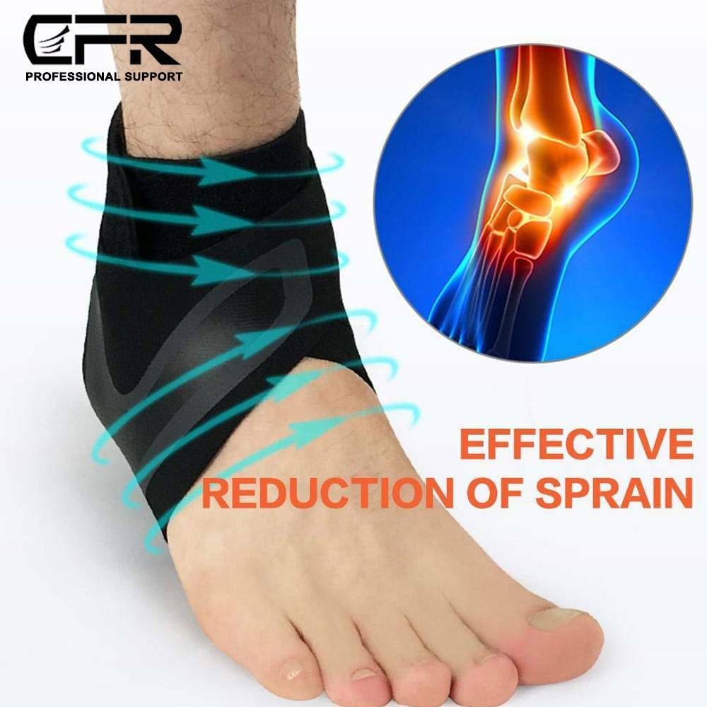 Ankle Brace Achilles Tendon Support Arch Foot Wrap Sleeves Tendinitis Strap CFR