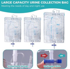 Men’s wearable urine collection bag