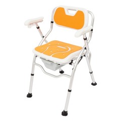 330lb Bedside Commode Toilet Chair w/ Bed Pan 3* EVA Seat Pads Height Adjustable