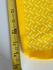 3 Pairs Yellow 2XL ASP Non-Skid Double Tread Patient Slipper Socks ADULT 3 PACK