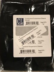 Comfortland Suspension Sleeve Wrap for Knee Size Universal CK-007 New Black
