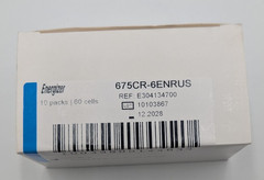 Case of 10 Energizer Size 675 Blue Tab Hearing Aid Batteries (6-Pack)