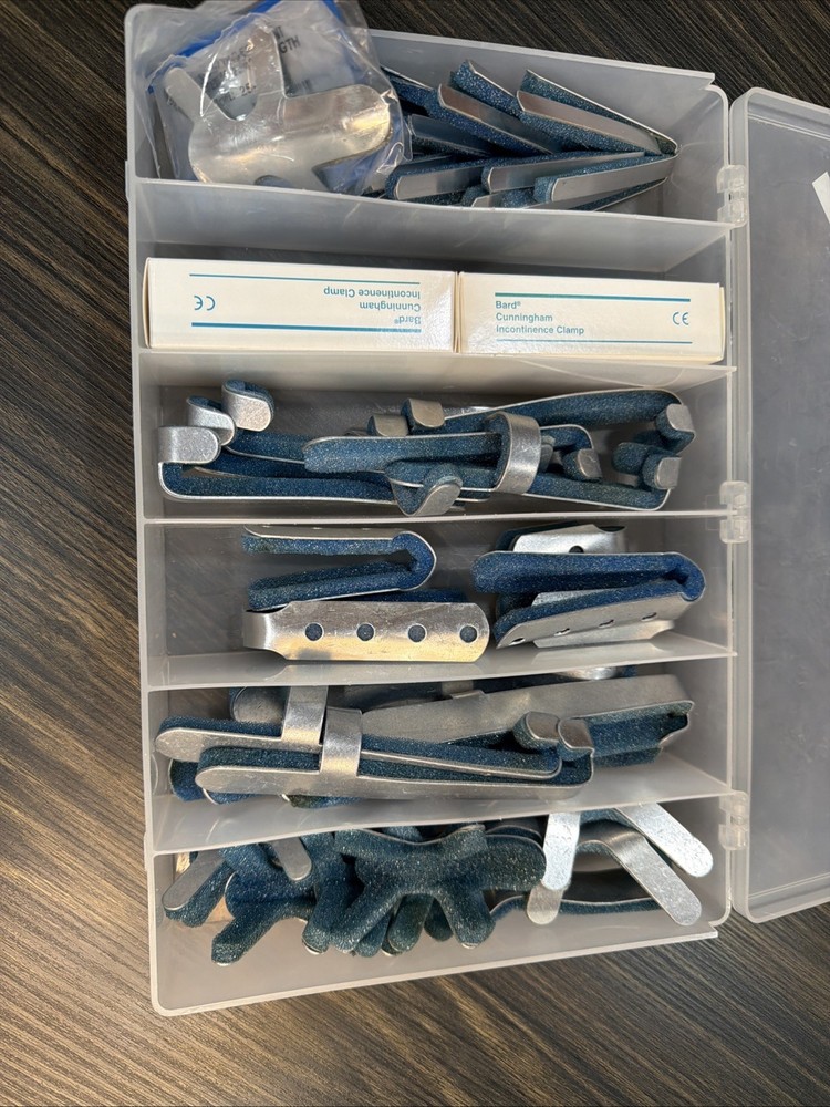 Lot Of Old Finger Braces Read Description Lot Of 30ish As Is Condition**