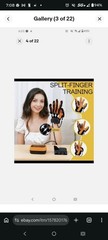 Hand Function Rehabilitation Training Device RIGHT/ LARGE / USA – NEW