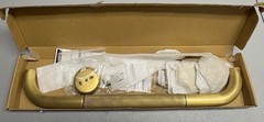 20″ Munzong Brass- Gold Shower Grab Bar Knurled Grip