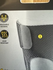 FUTURO Performance Comfort Knee Support Adjustable size Gel Pad 3M 13-17.5” Adj