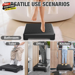 Mobility Step Stool for Adults & Seniors – Non-Slip Platform, Black 👌