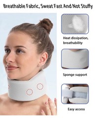 Adjustable Neck Brace Support Wrap Soft Foam Cervical Collar Neck Pain Relief
