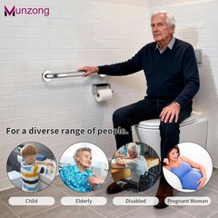 Commercial Grab Bar Bundle for Commercial Restrooms – ADA Compliance – 1.5″ Diam