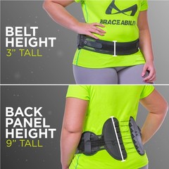 BraceAbility SI Joint Belt – Sacroiliac Compression Back Brace for Sacral Dysfun