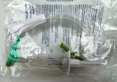 2 Primary Set Prepierced Y-Site secure lock 80 inch tube – Icu medical 12672-28