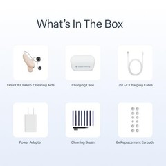 Next-Gen Audien ION Pro 2 Hearing Aids | Custom Profiles & UV Self-Cleaning Tech