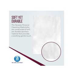 Dynarex Premoistened Washcloths 8 x 12 inch