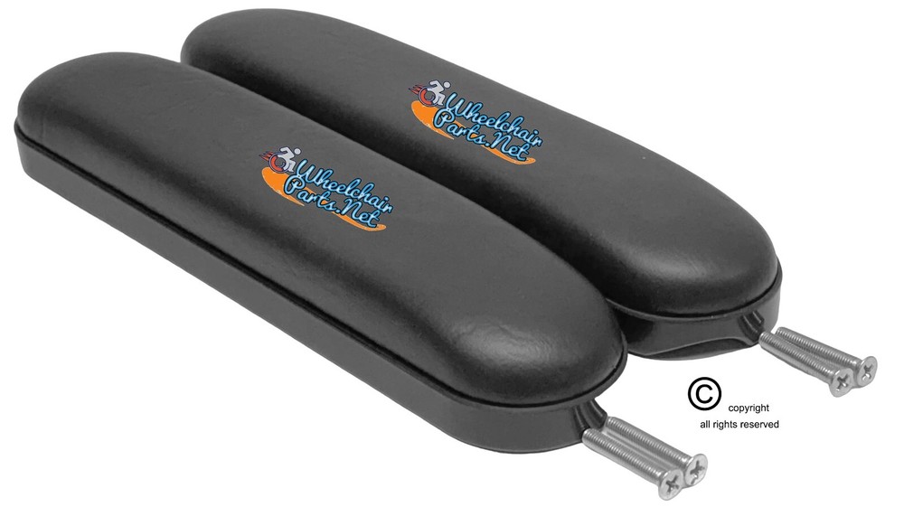 10″ Desk Length Vinyl Padded Armrest – Pairs