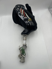 Bulldog TCA-1S Prosthetic Leg Adult Unisex w/ Female Pyramid Tube Clamp Adapter
