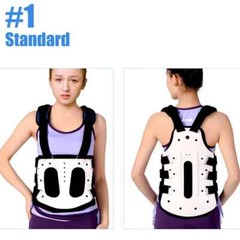 New Fixed Spinal Adjustable Back Brace Kyphosis Mild Scoliosis Post Support