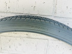 Pair PRIMO Orion 24 x 1 3/8 Wheelchair Tires Gray 75psi pneumatic Street 37-540