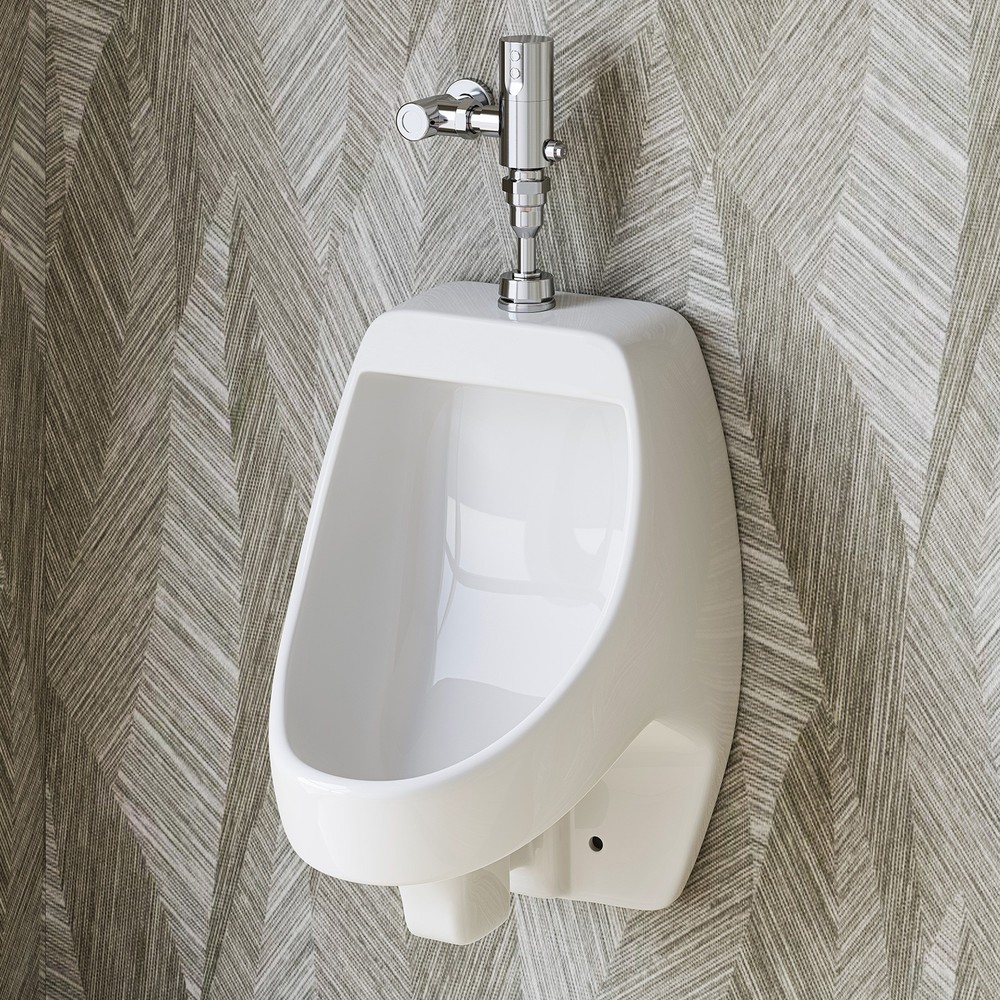 Universal Washout Top Spud Urinal with Siphon Jet Flush Action 1.0 GPF, White