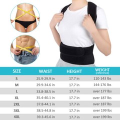 Adjustable ceinture dorsale Correct Body Correction Band Lower Back Support Belt