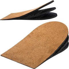 Medium Rubber Heel Lifts for Achilles Tendonitis – Customizable Height Support