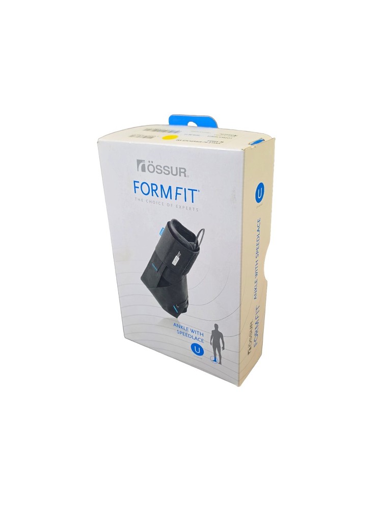 Ossur FormFit Ankle Brace w/ Speedlace Small W-10623 Black NEW Open Box Support