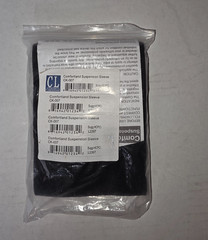 Comfortland Suspension Sleeve Wrap for Knee Size Universal CK-007 Black, New
