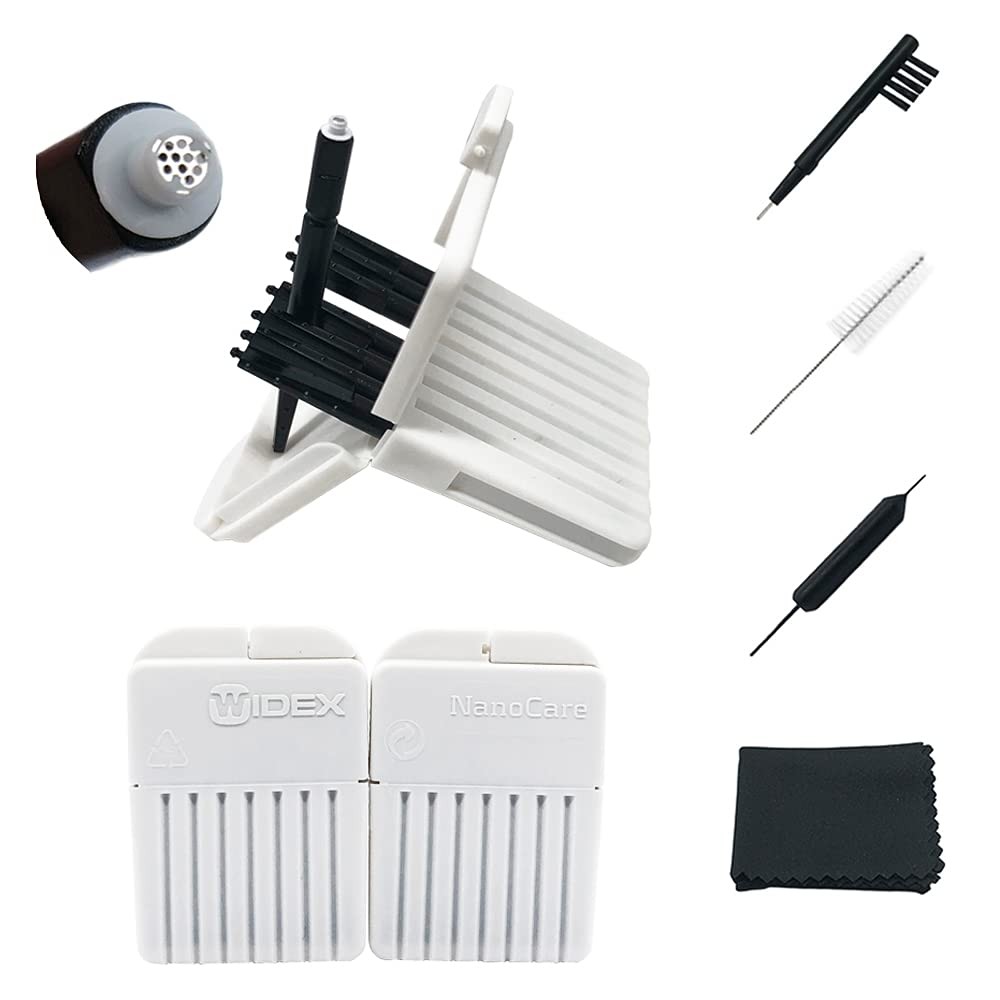 NanoCare Wax Guards for Widex/Phonak/Unitron and Resound Hearing Aids White